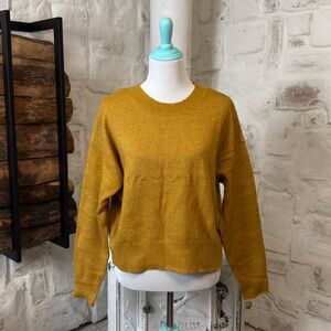 Double Zero Mustard Crew Neck Sweater